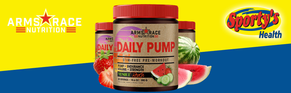Daily Pump Pre Workout Banner