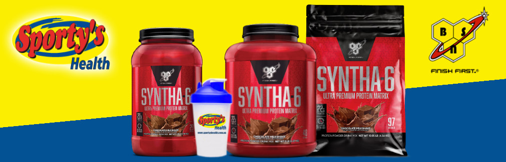 Syntha-6 Protein Powder Banner