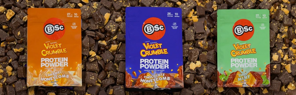 Violet crumble protein image