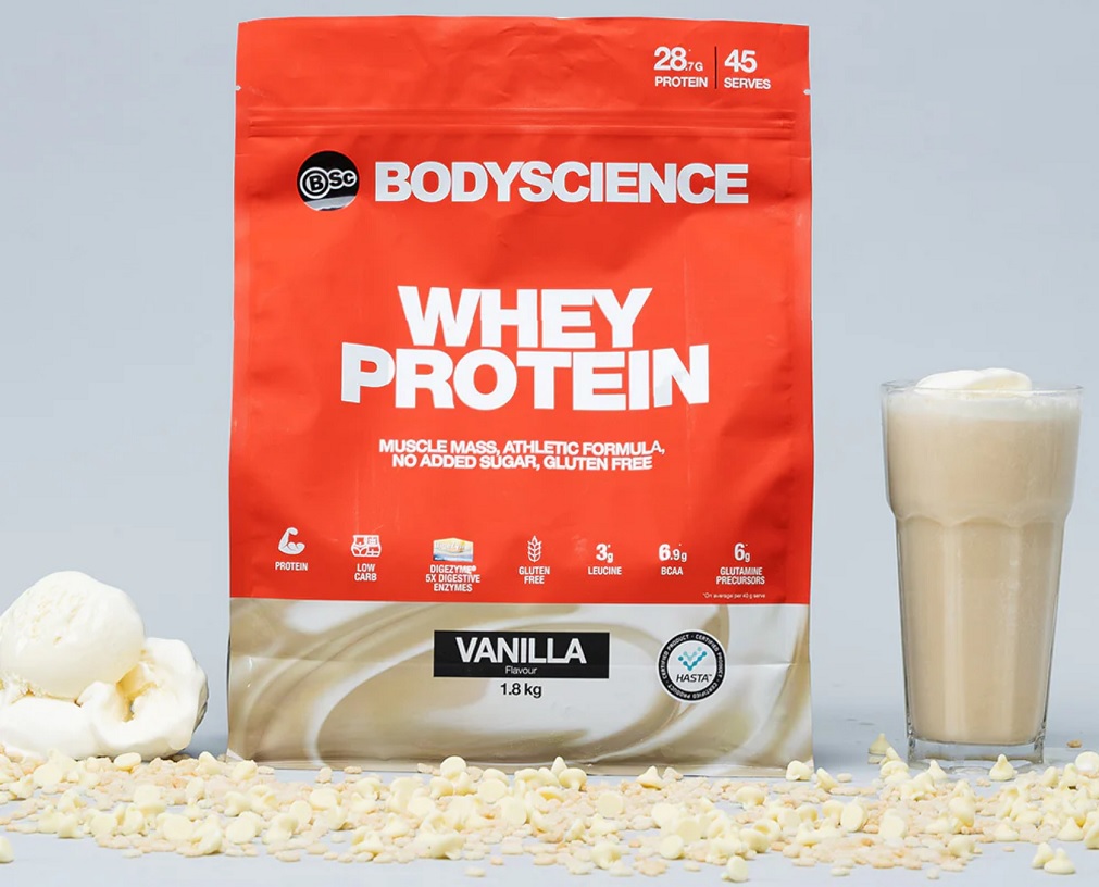 whey protein smoothie