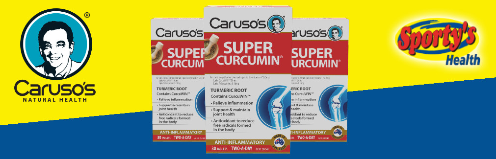 Carusos Curcumin Banner