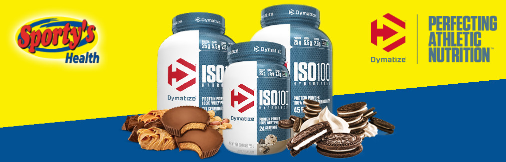 Dymatize Hydrolyzed Whey Protein Isolate Banner