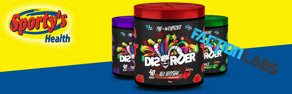 Disorder Pre Workout Banner