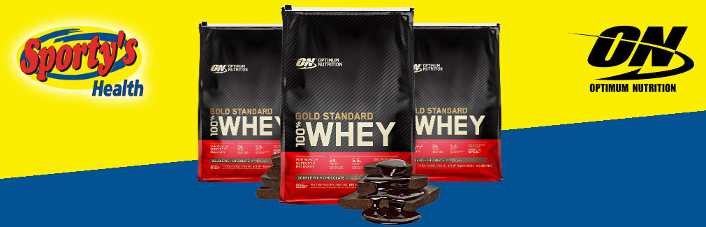 Gold Standard Whey Protein Bar Banner