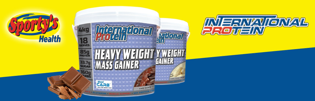 International Mass Gainer Banner