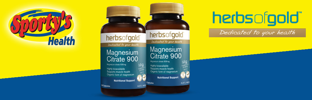 Herbs of Gold Magnesium Citrate Banner