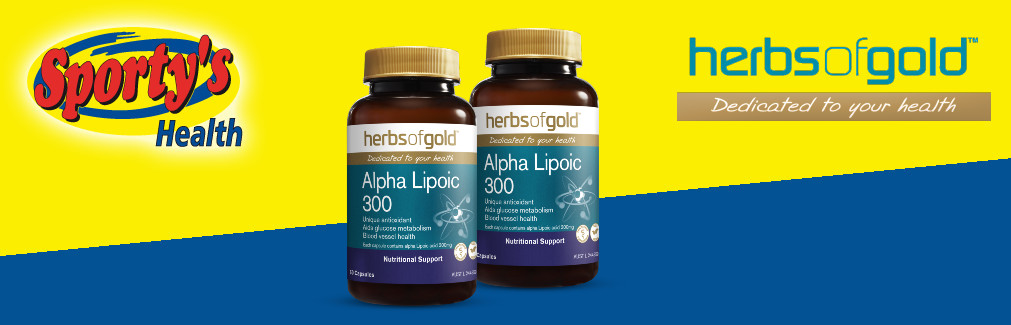 Herbs of Gold Lipoic 300 Banner