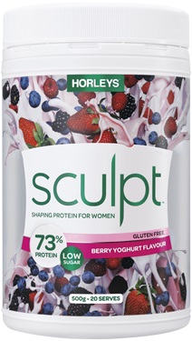 berry flavoured sculpt protein powder