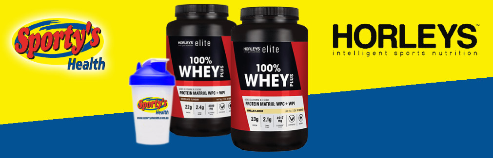 Horleys Whey Protein Banner