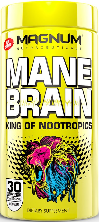 Mane Brain Front Label