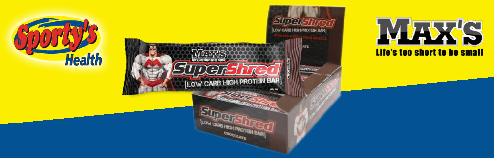 Supershred Protein Bar Banner