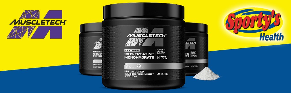 creatine powder banner