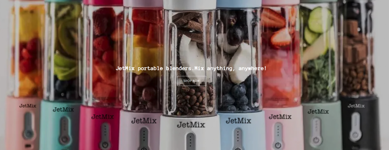 JetMix Portable Blender Clours