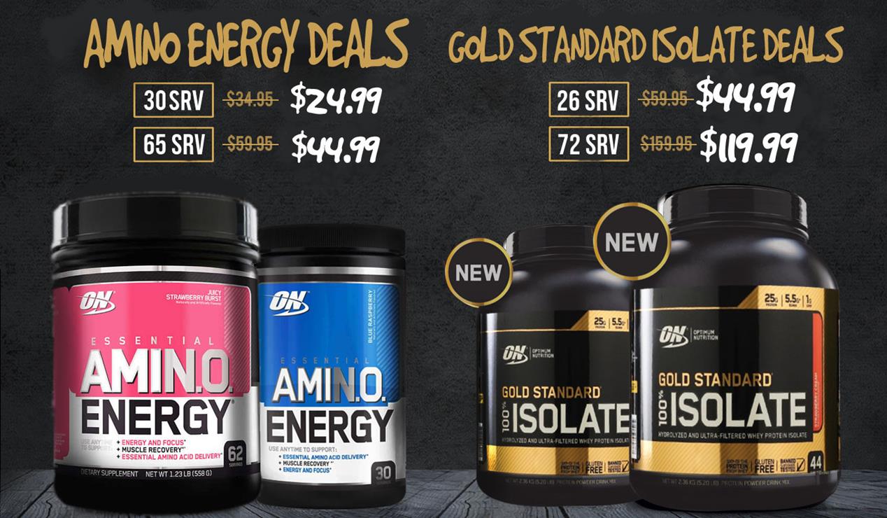 Optimum Nutrition Amino Energy Sale - Proven