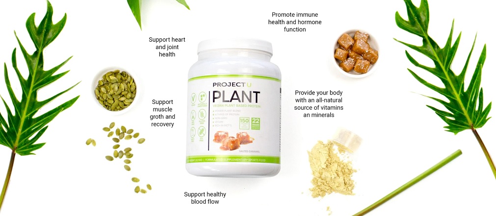 Project U Plant Protein Powder Lifestyle