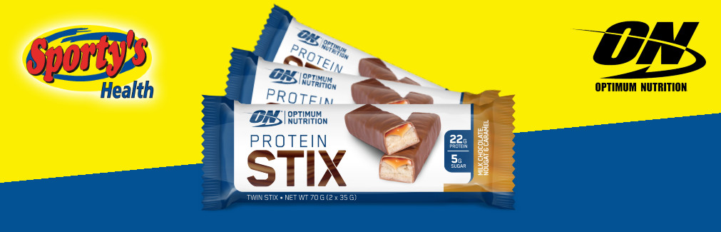 caramel protein stix banner