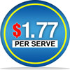 $1.77 per serve cost