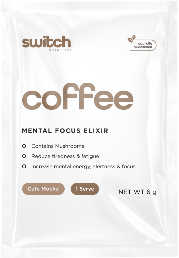 Sachet of coffee