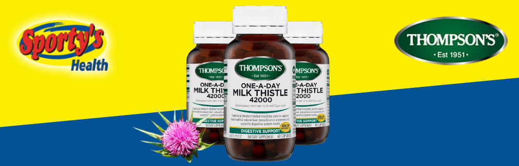 Thompsons Milk Thistle Bottle