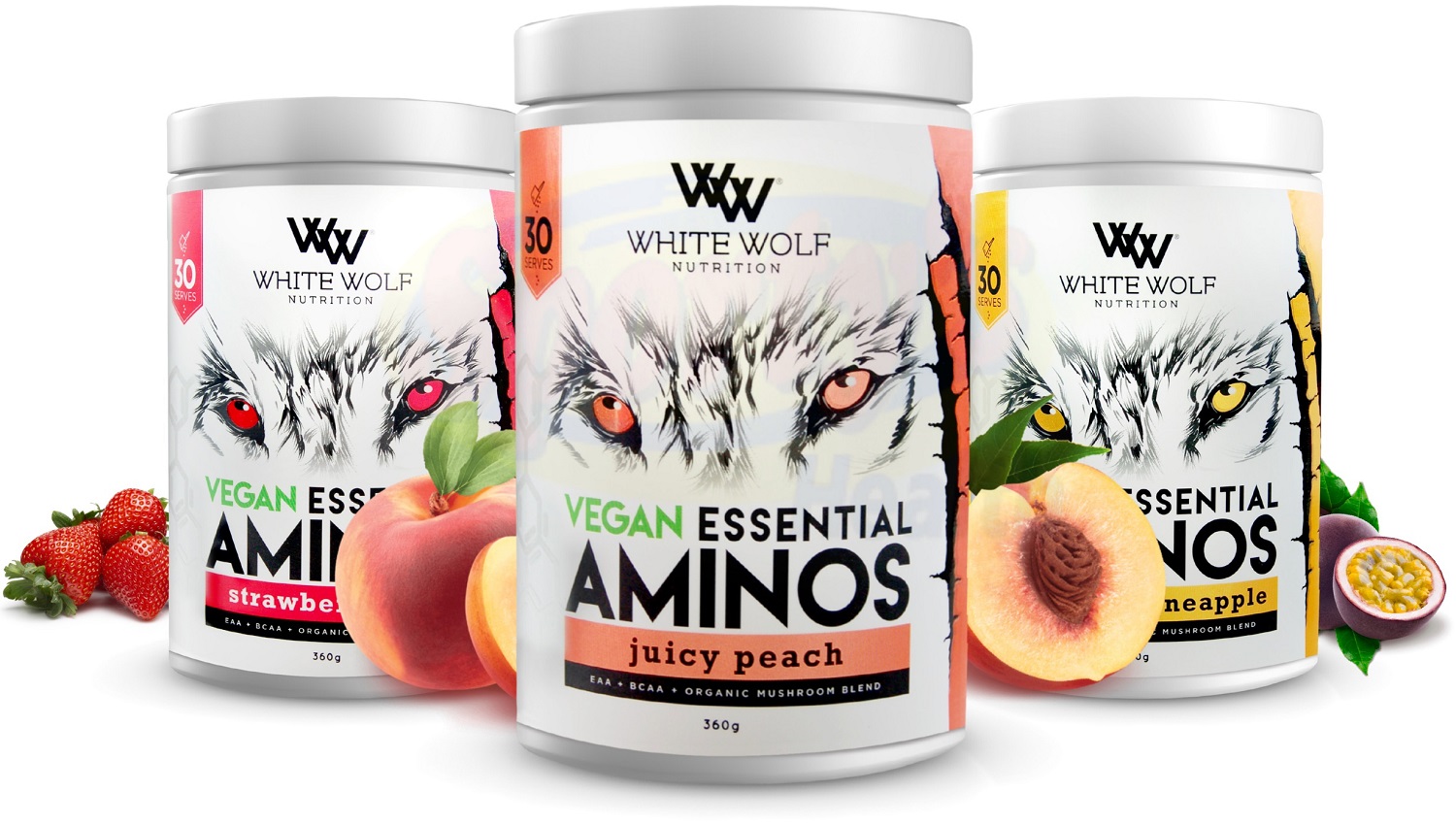 White Wolf Essential Aminos (Vegan) Sporty's Health