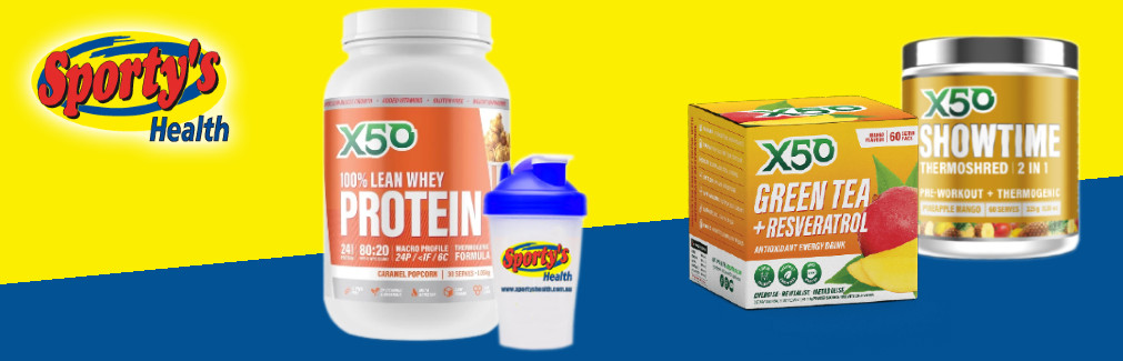 X50 Lean Whey Banner