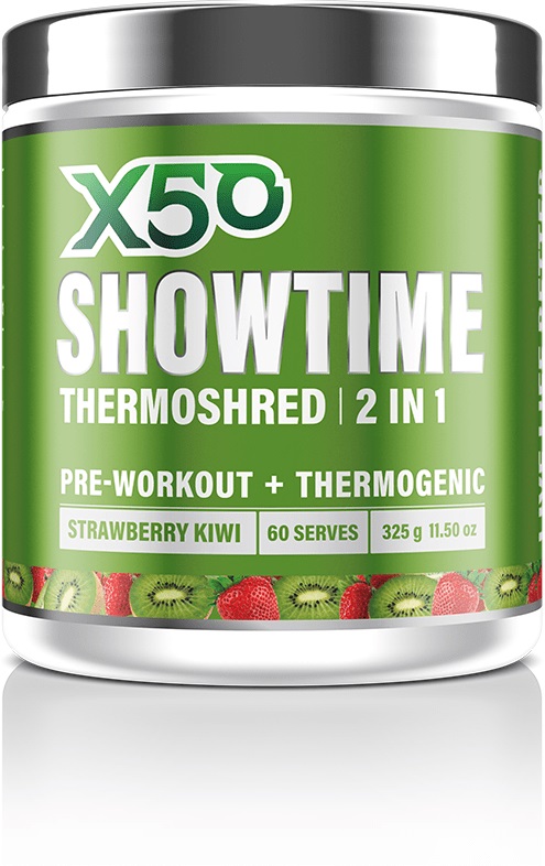 X50 showtime kiwi strawberry flavour