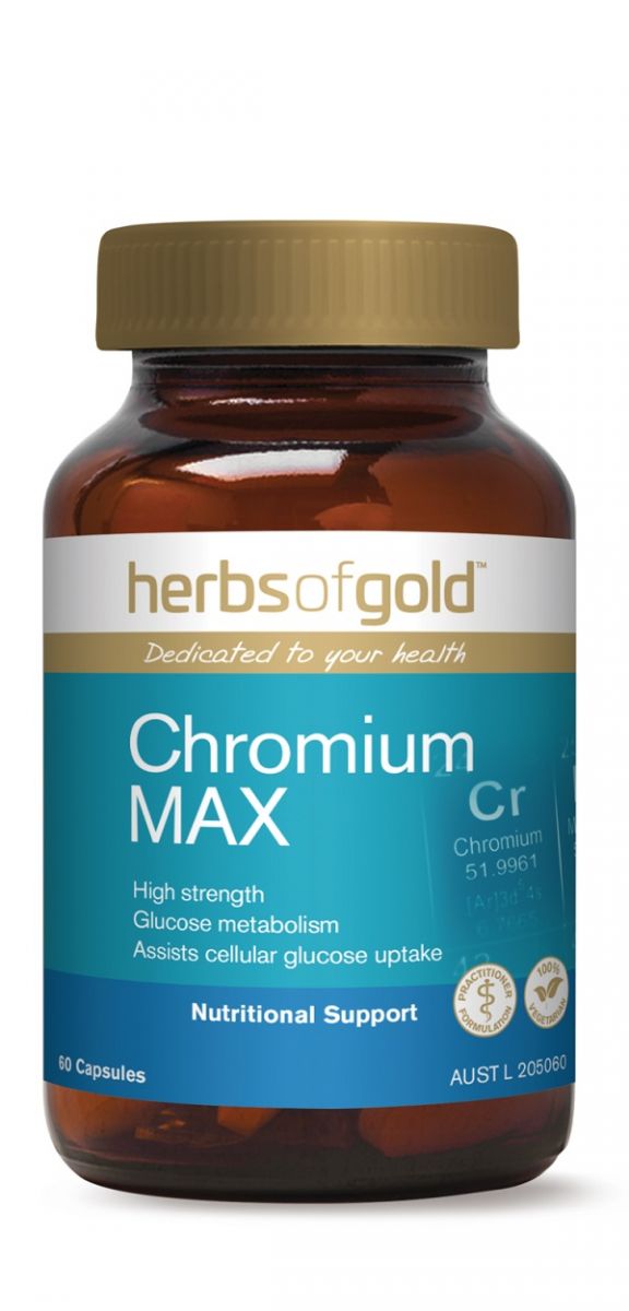 herbs of gold chormium max front label