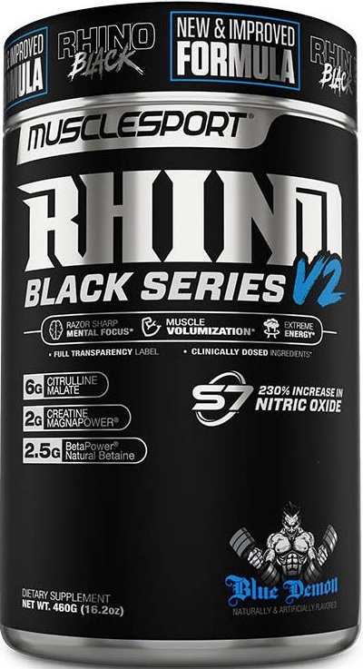 Rhino Pre Workout Black Series
