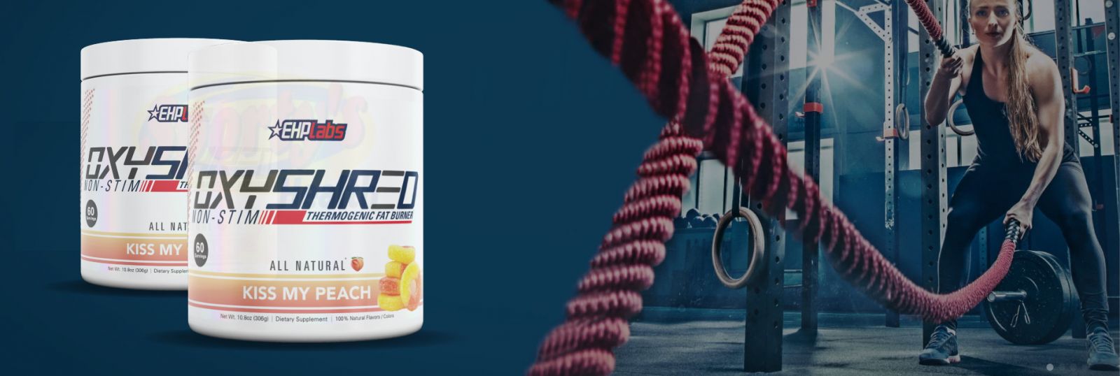 Oxyshred Non-Stim Product Banner