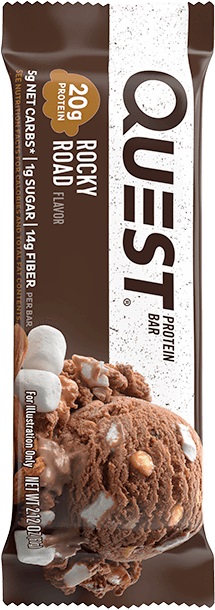 rocky road protein bar